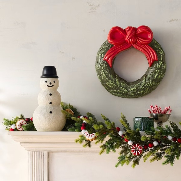 John Derian for Target 14" Snowman Lit Blow Mold NWT SEE PICTURES, DEFECT-AS IS - Picture 2 of 7